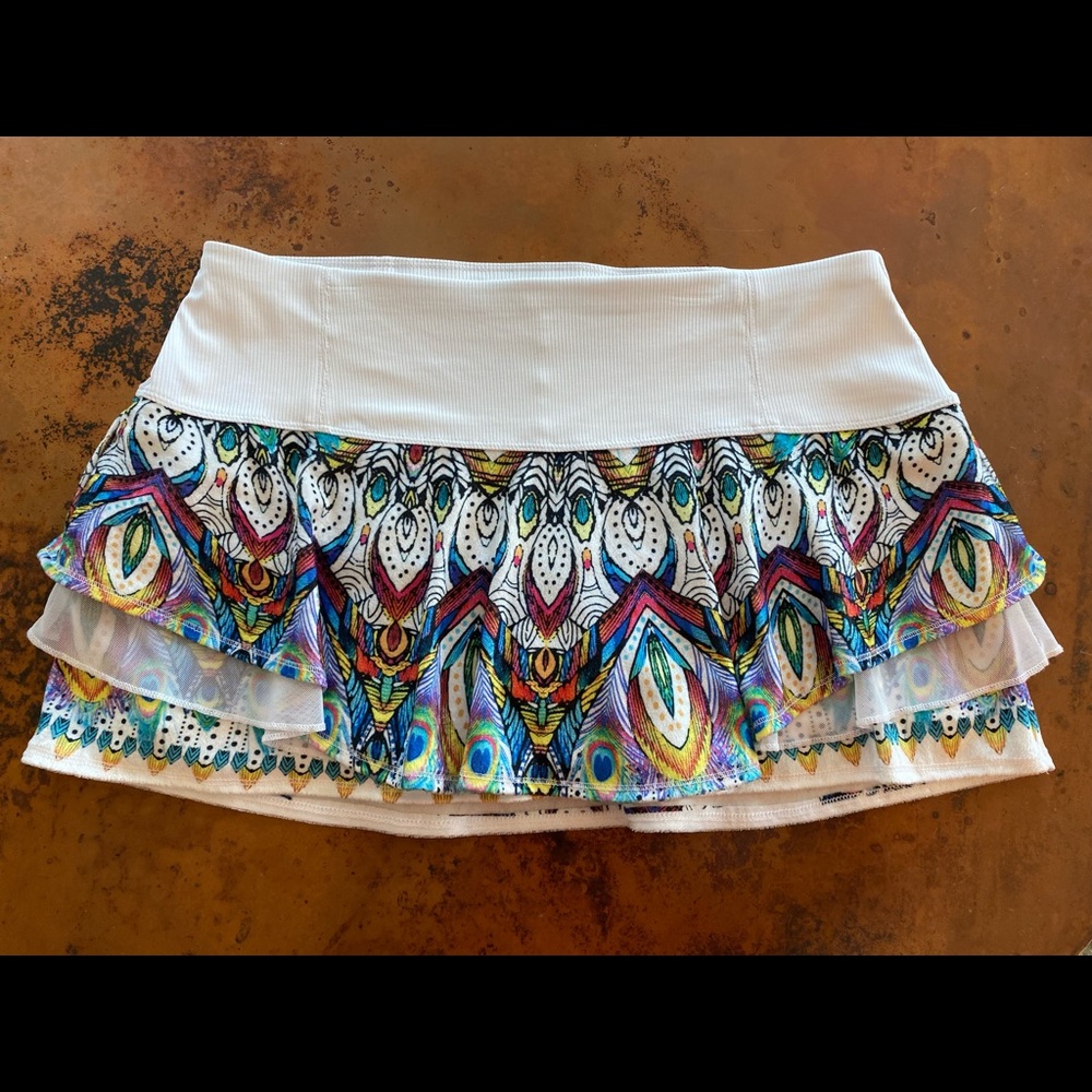EUC lucky in love tennis skirt.